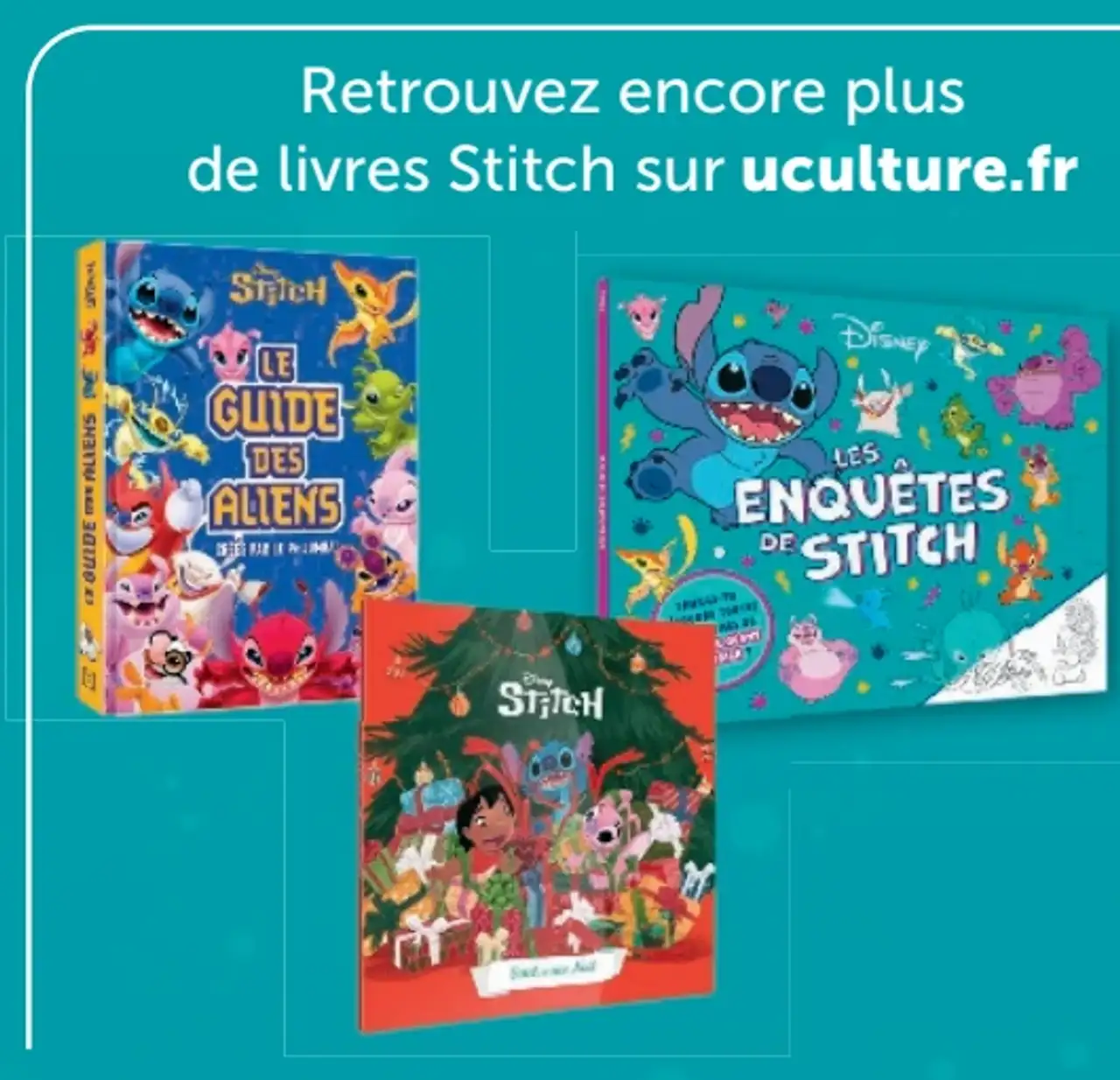 Livres Stitch Disney sur uculture.fr