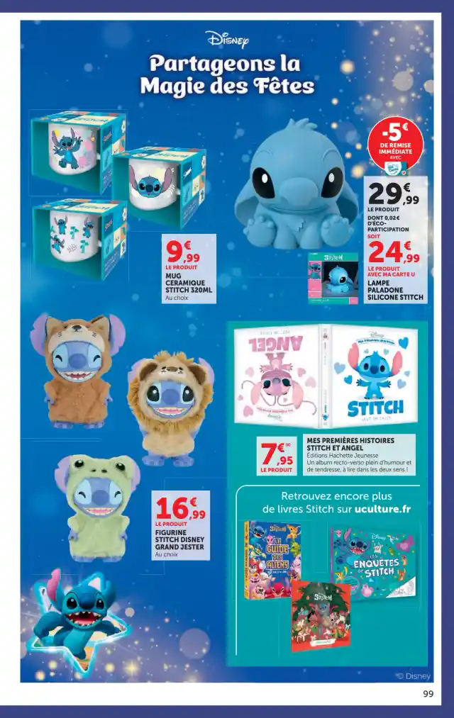newspaper image - Livres Stitch Disney sur uculture.fr - Hyper U