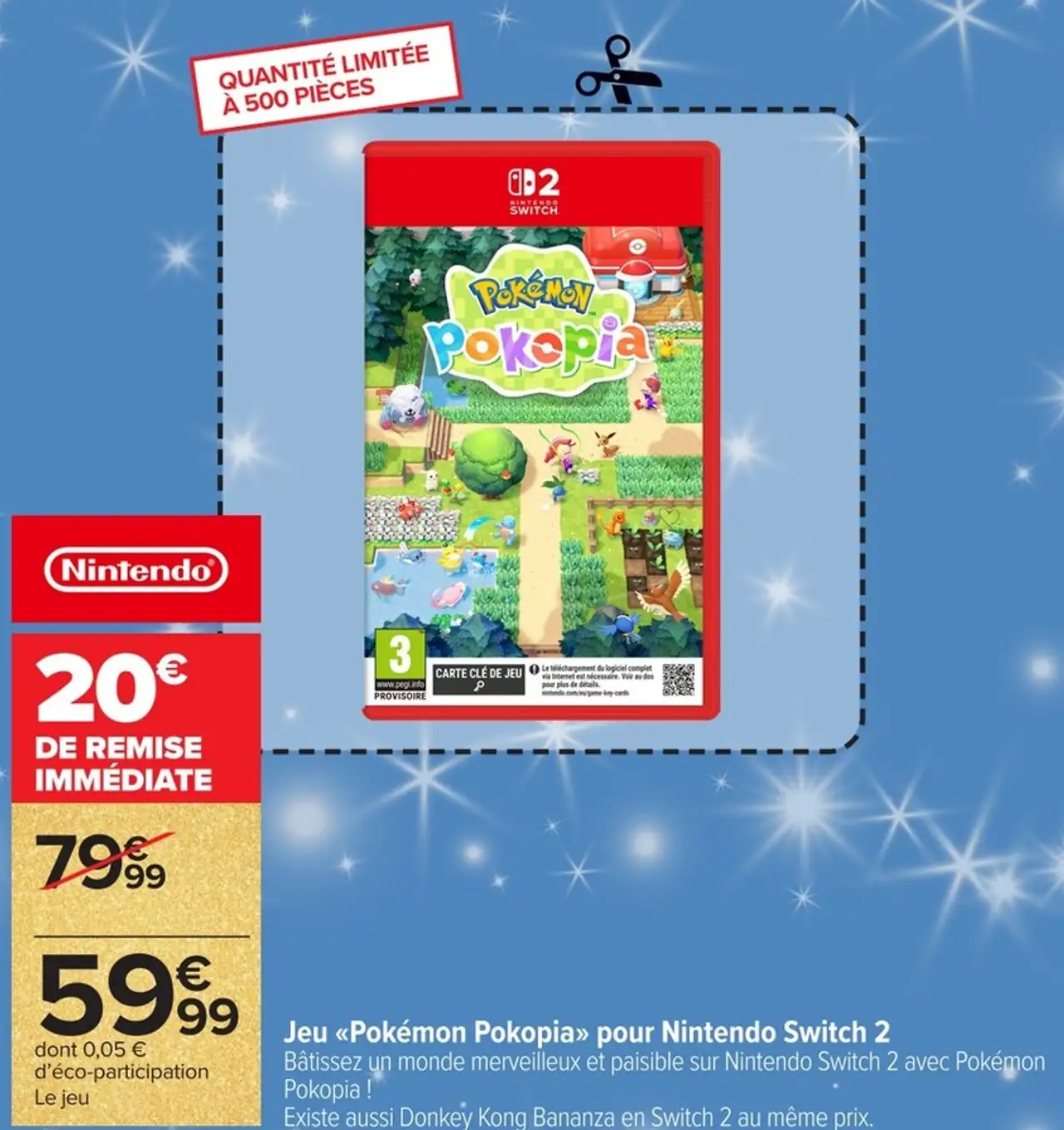 Jeu «Pokémon Pokopia» pour Nintendo Switch 2