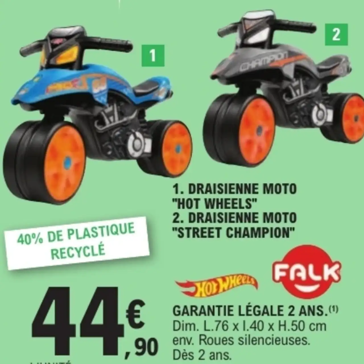 Draisienne moto Hot Wheels / Street Champion Falk
