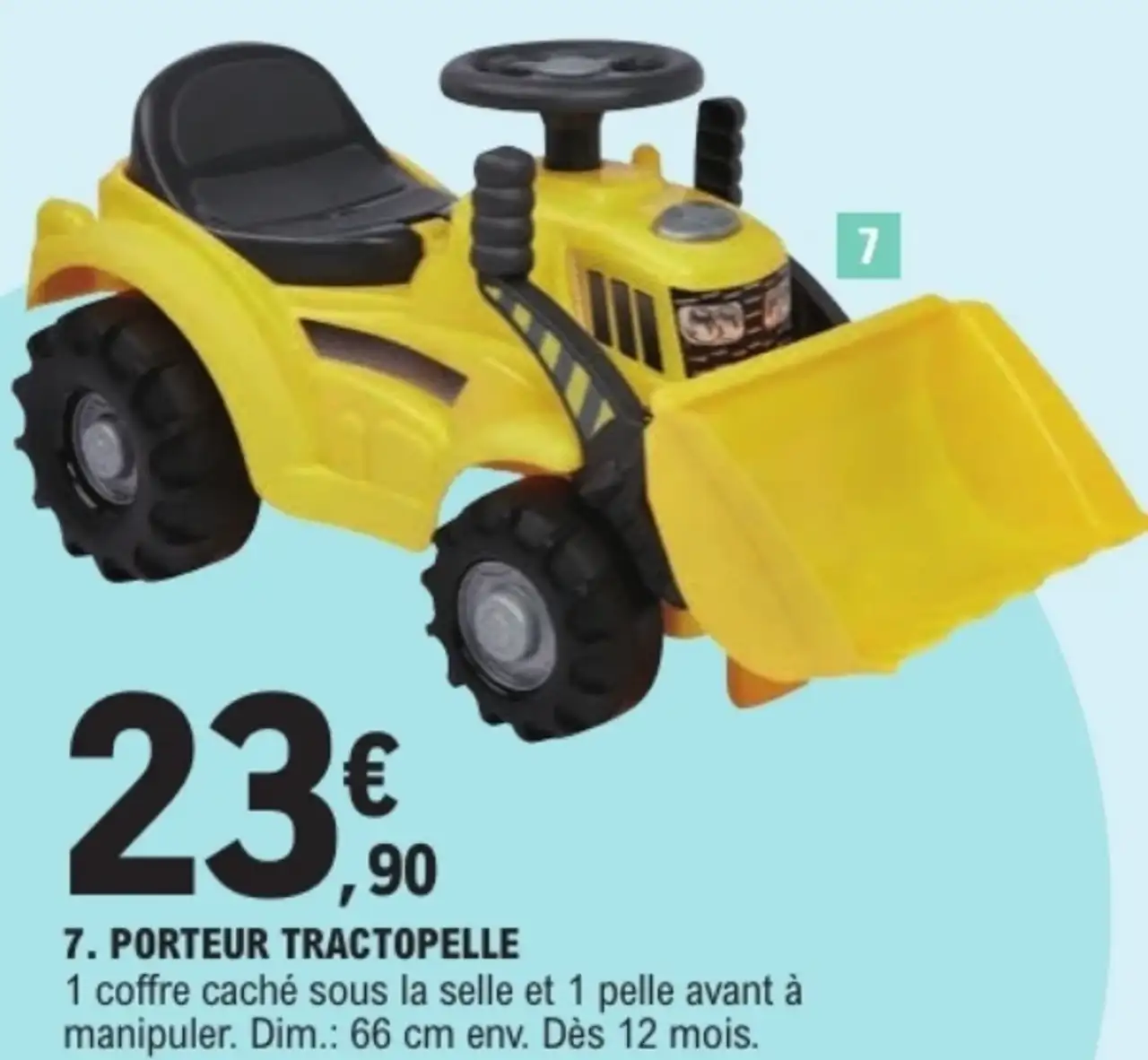 Écoiffier Porteur tractopelle