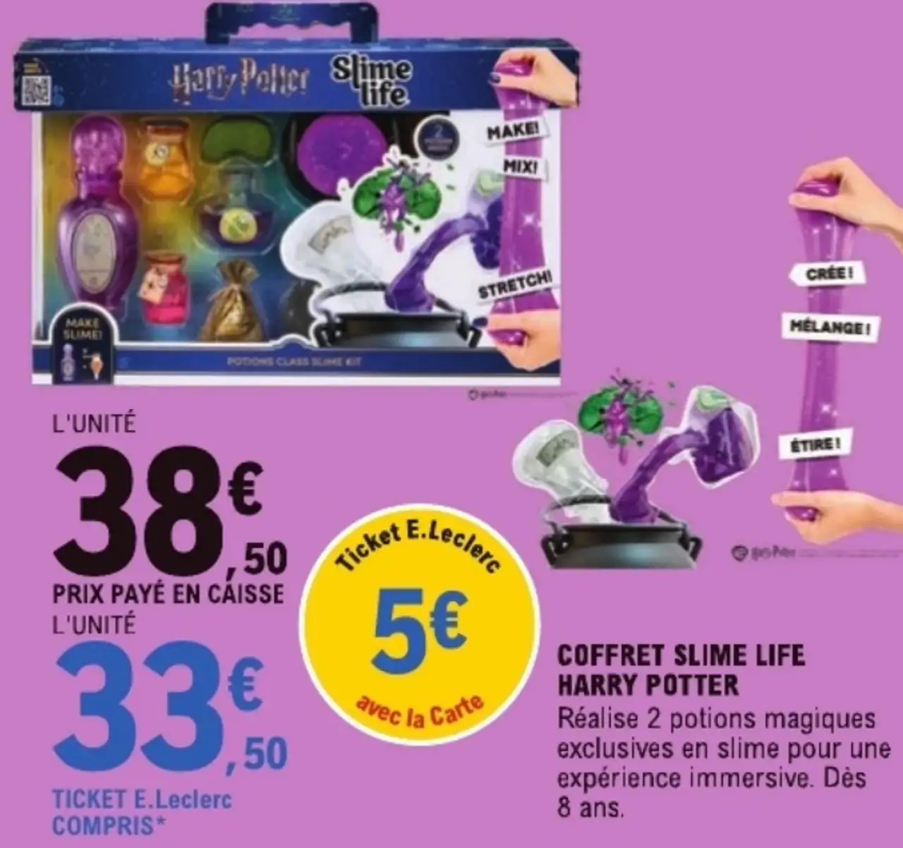 Coffret Slime Life Harry Potter