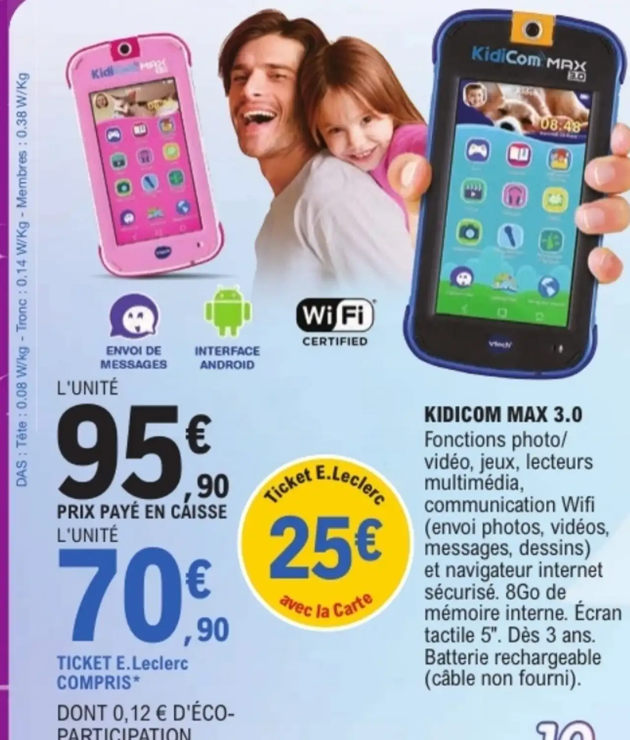 Console portable enfant Kidicom Max 3.0 Vtech