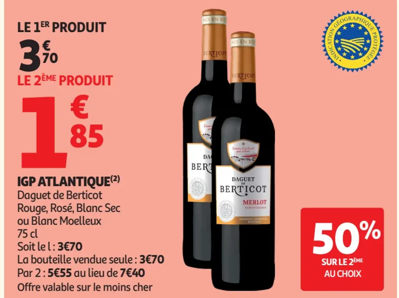Vin IGP Atlantique Daguet de Berticot