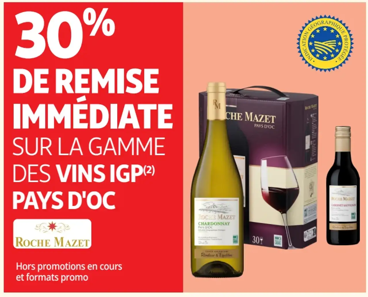 Vins IGP Pays d'Oc Roche Mazet