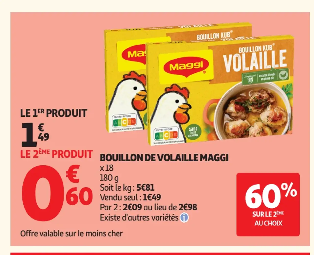 Bouillon de volaille Maggi