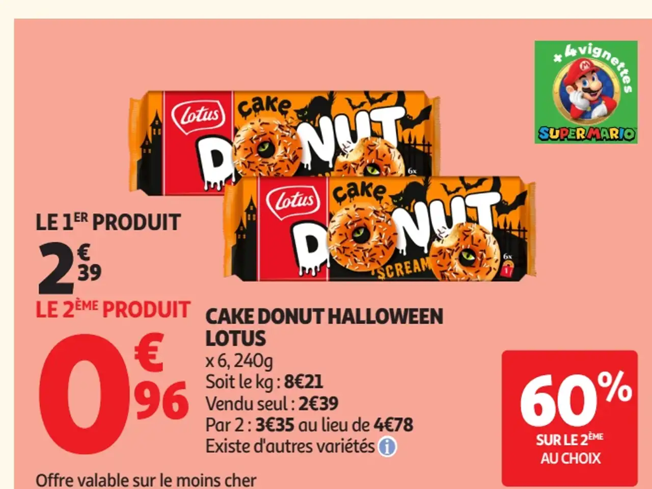 Cake Donut Halloween Lotus