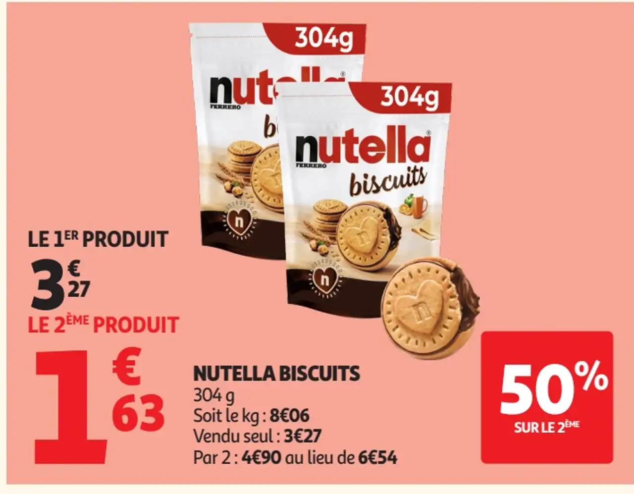 Biscuits Nutella Biscuits 304 g
