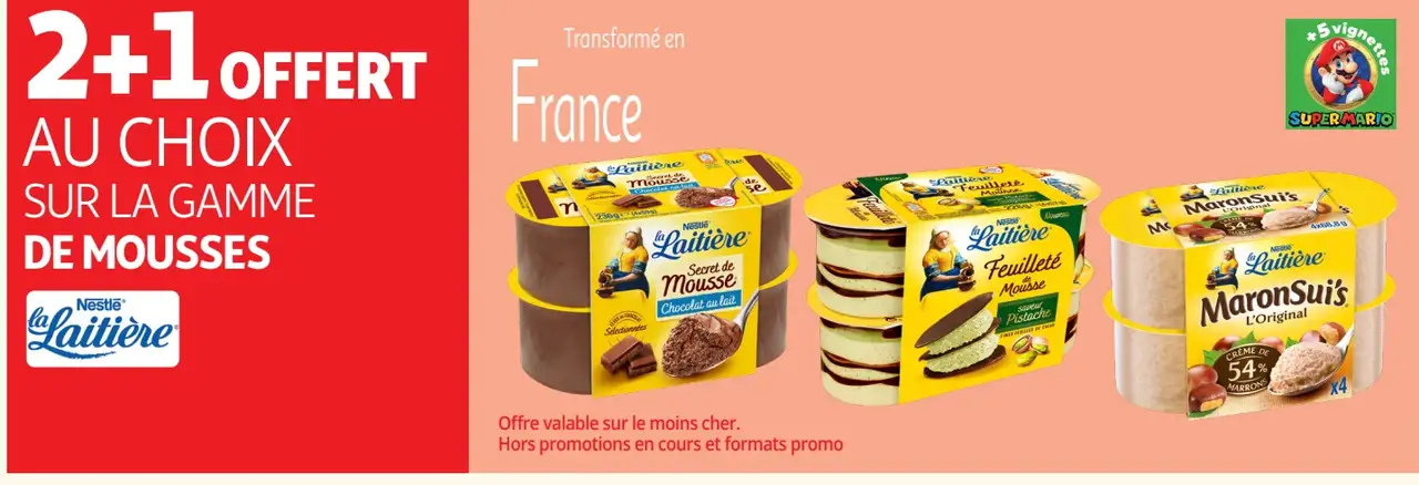 Mousses La Laitière Nestlé