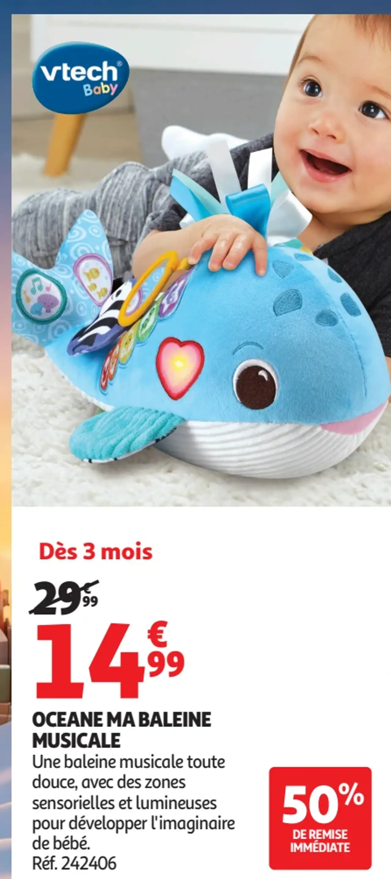 Oceane ma baleine musicale Vtech Baby