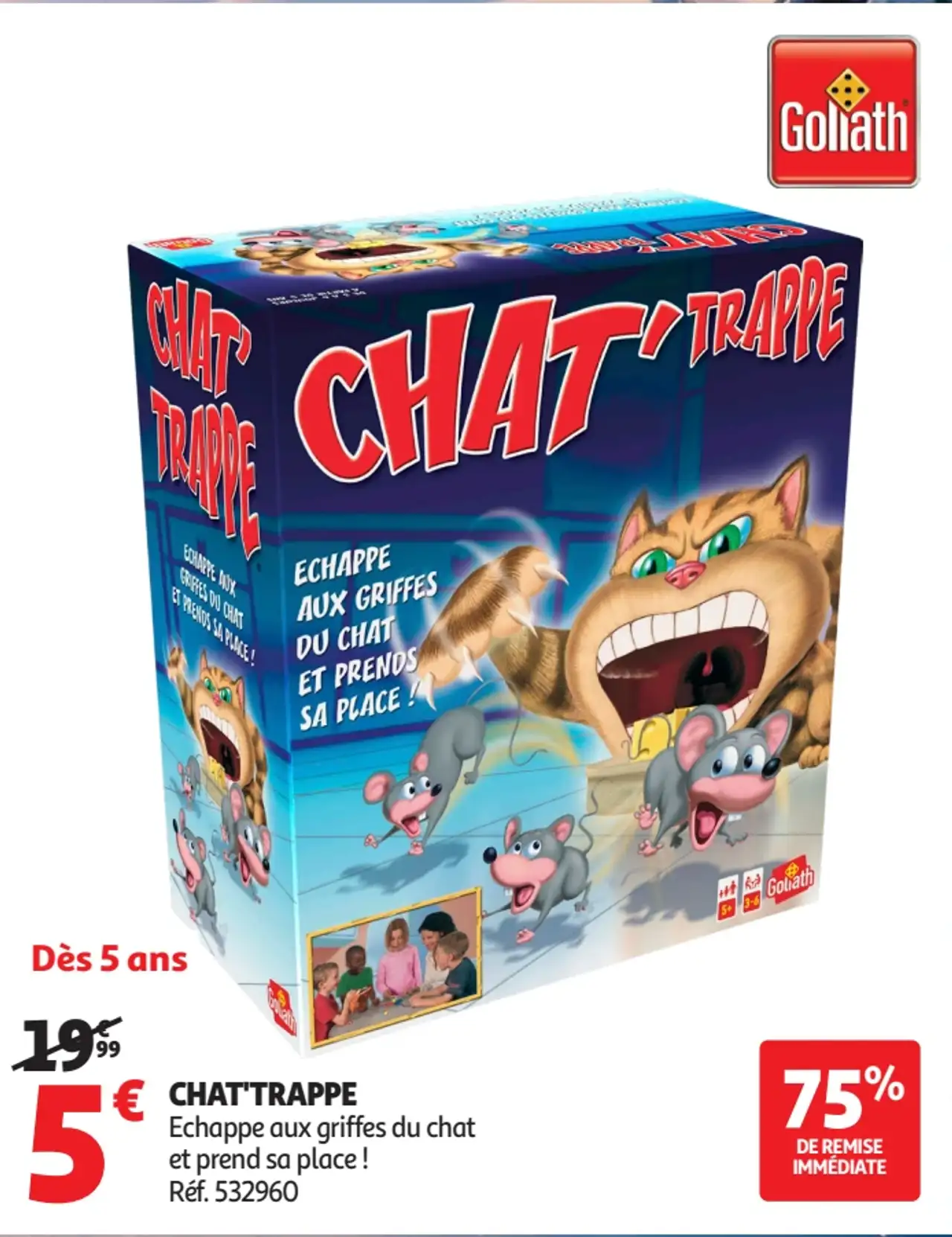 Jeu de société Goliath Chat'Trappe