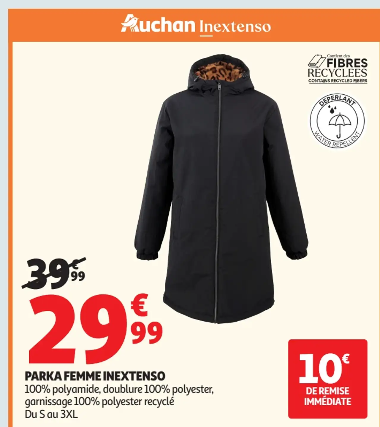 Parka femme Inextenso