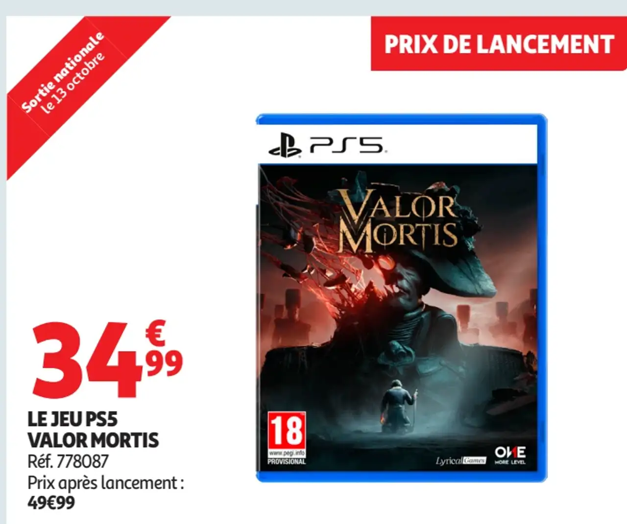Jeu vidéo PS5 Valor Mortis