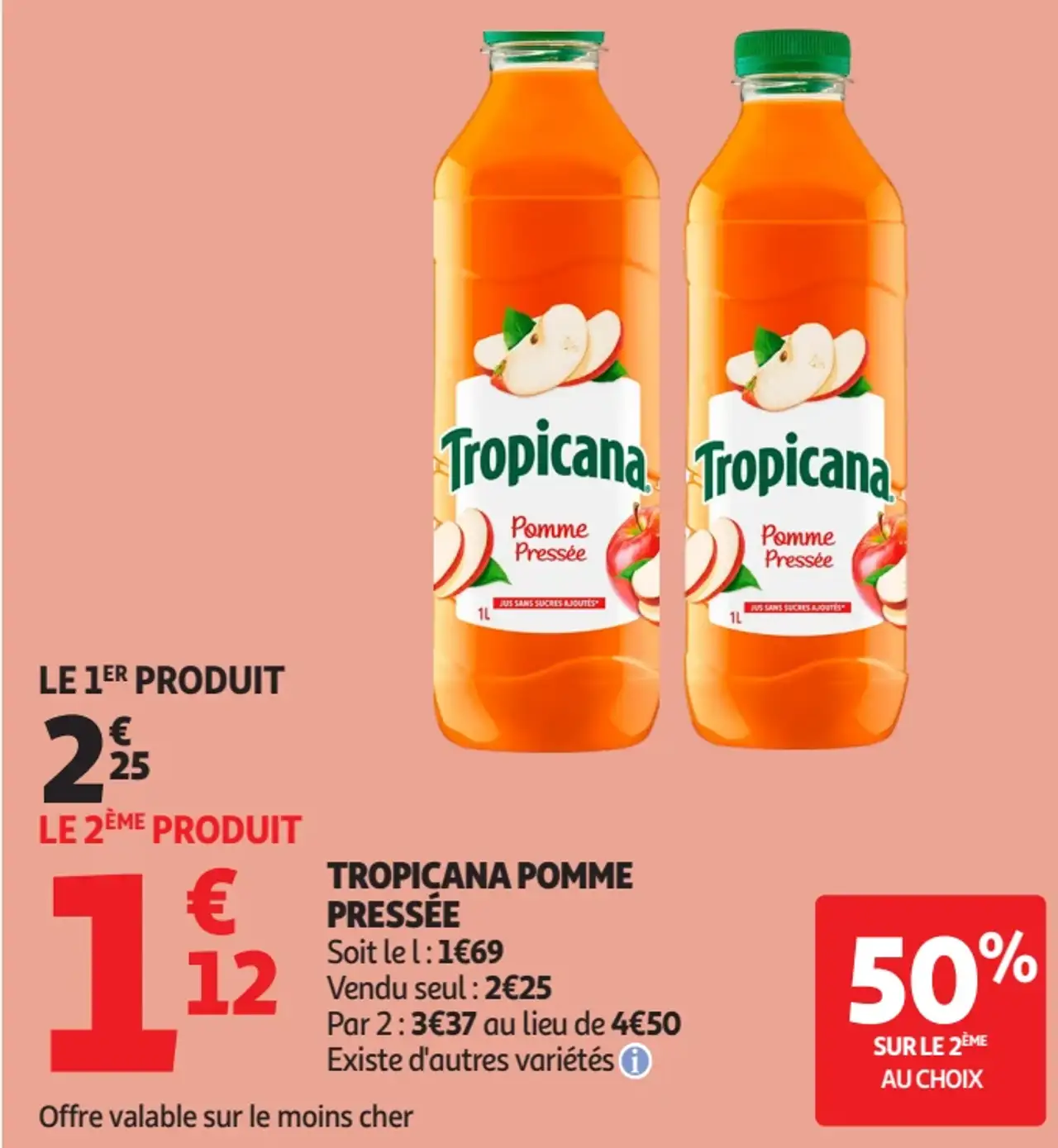 Tropicana Pomme Pressée