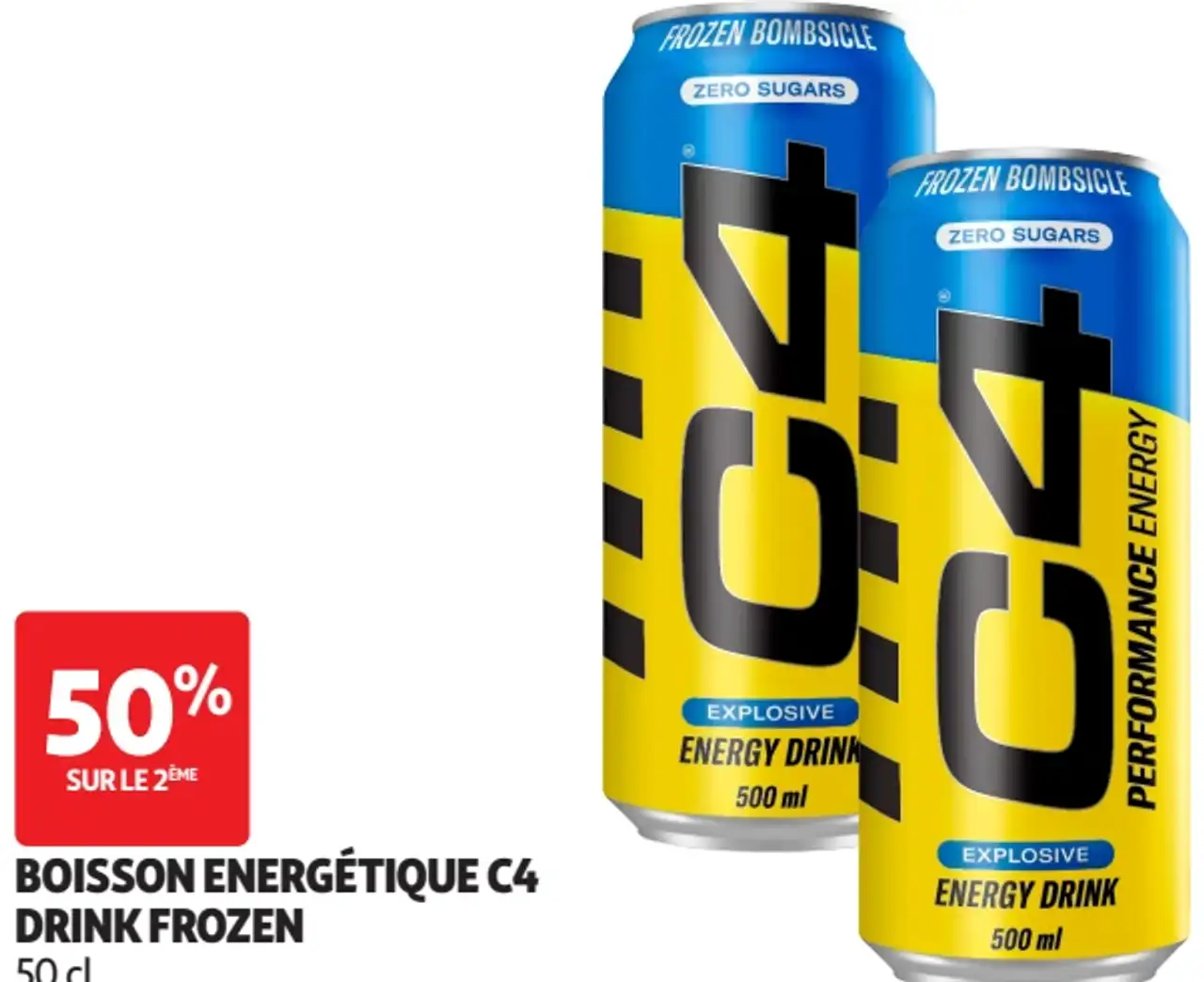 Boisson énergétique C4 Drink Frozen 50 cl