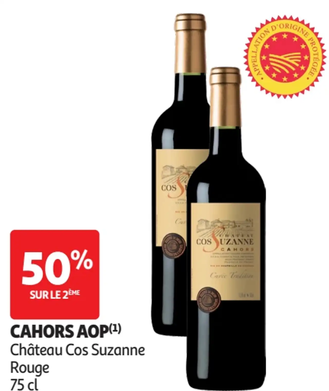 CAHORS AOP Château Cos Suzanne Rouge 75 cl