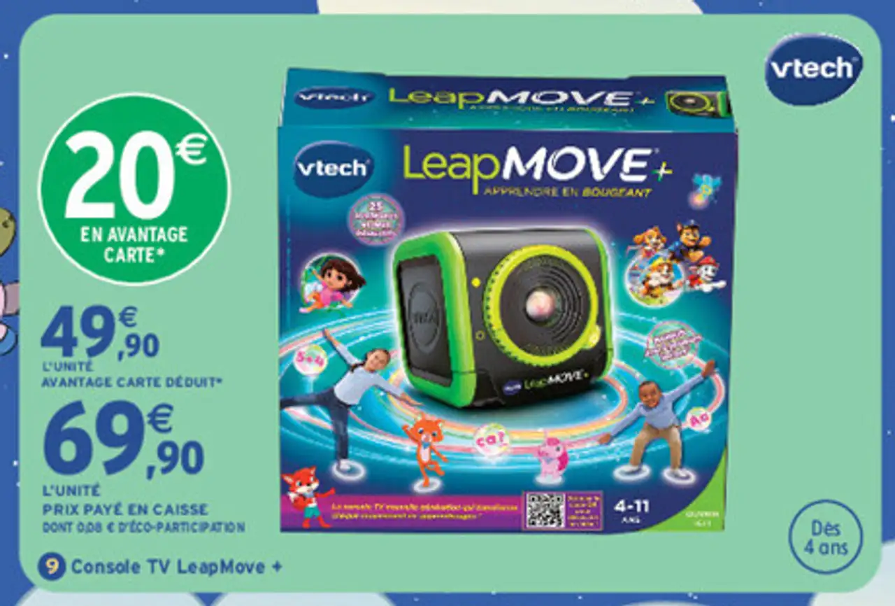 Console TV LeapMove + VTech