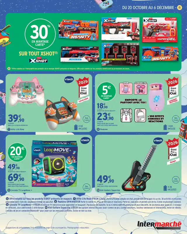 newspaper image - Console TV LeapMove + VTech - Intermarché Super