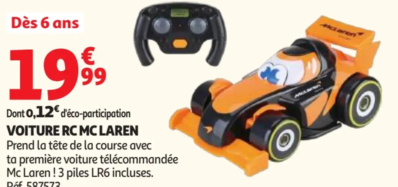 Voiture RC Mc Laren One Two Fun
