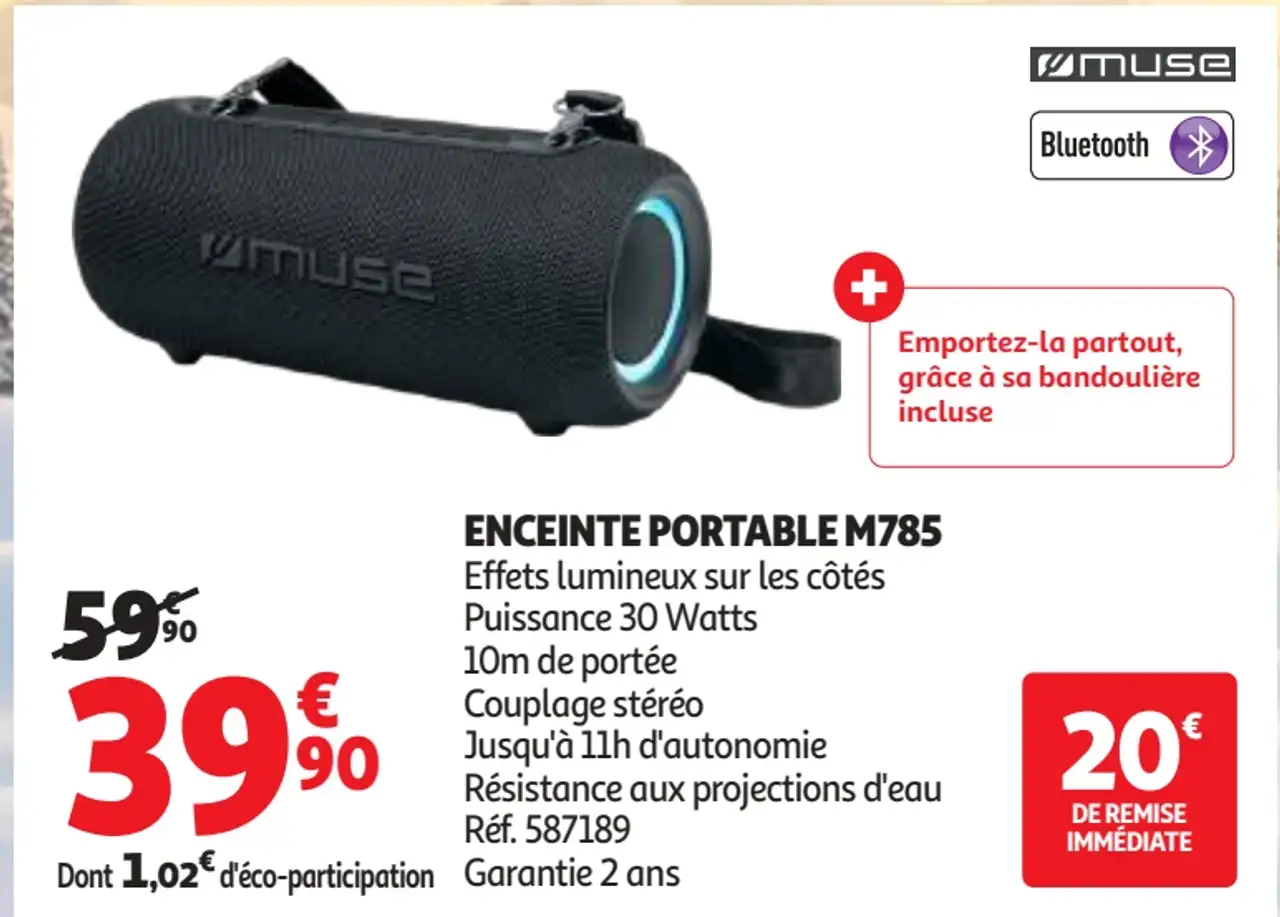 Enceinte portable M785 Muse