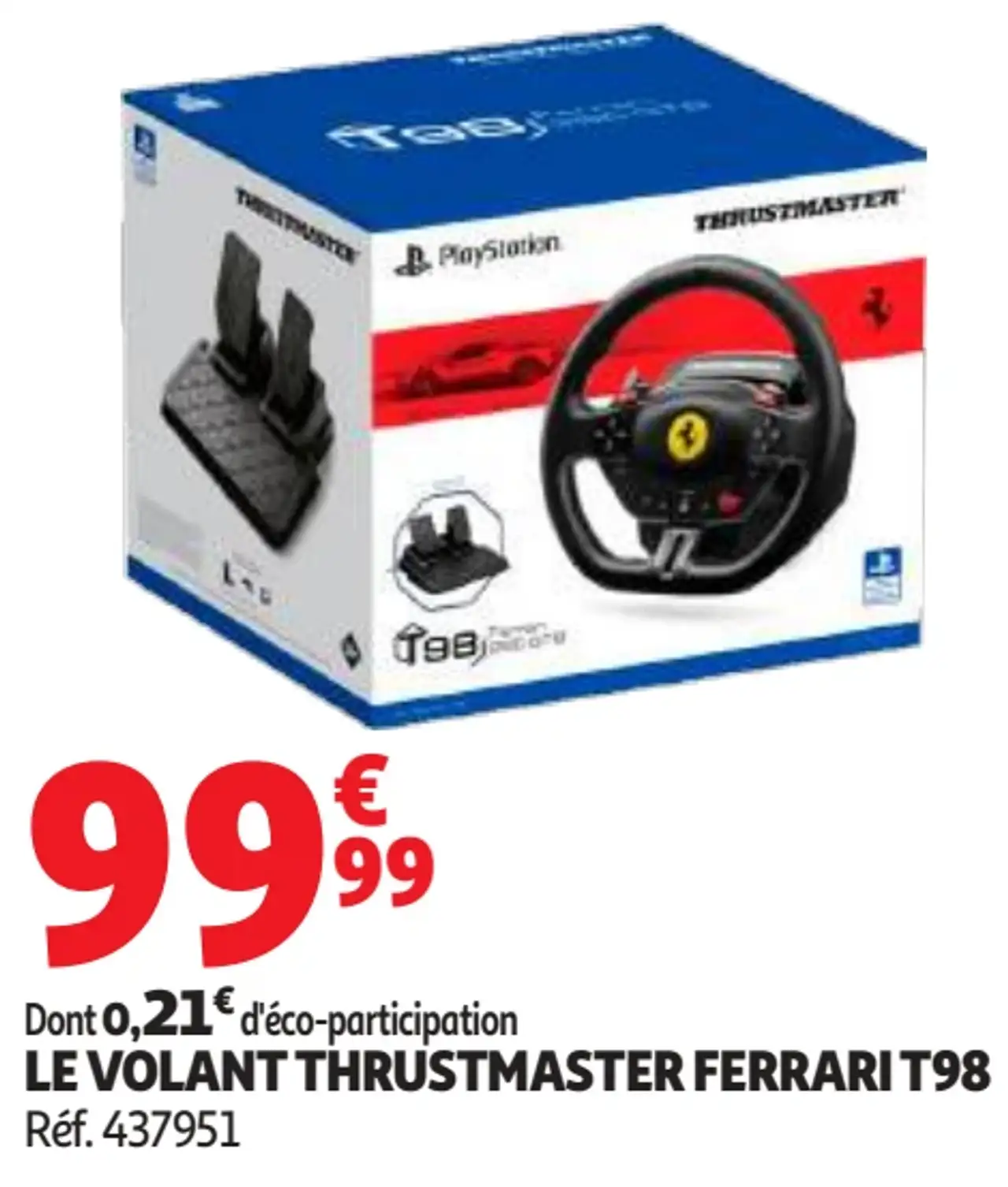 Le volant Thrustmaster Ferrari T98