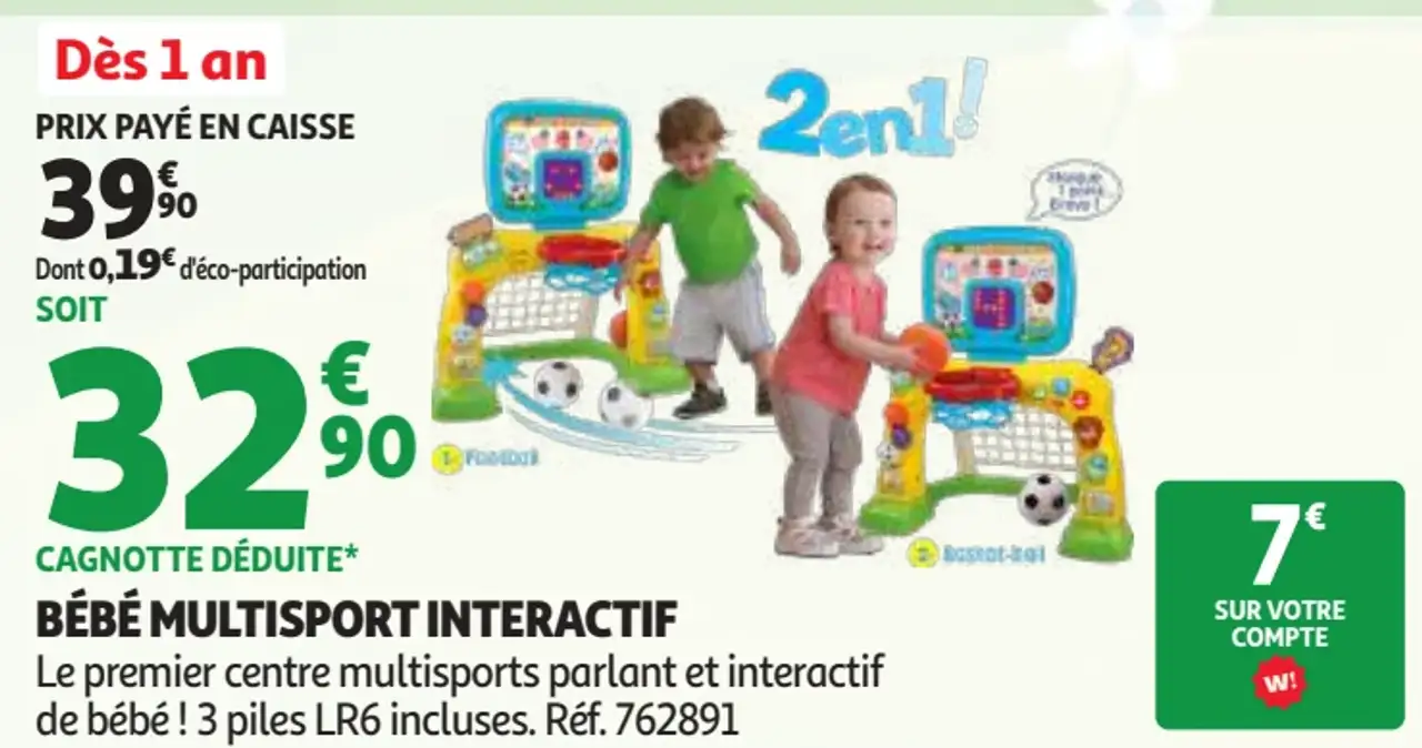 Vtech Bébé Multisport Interactif
