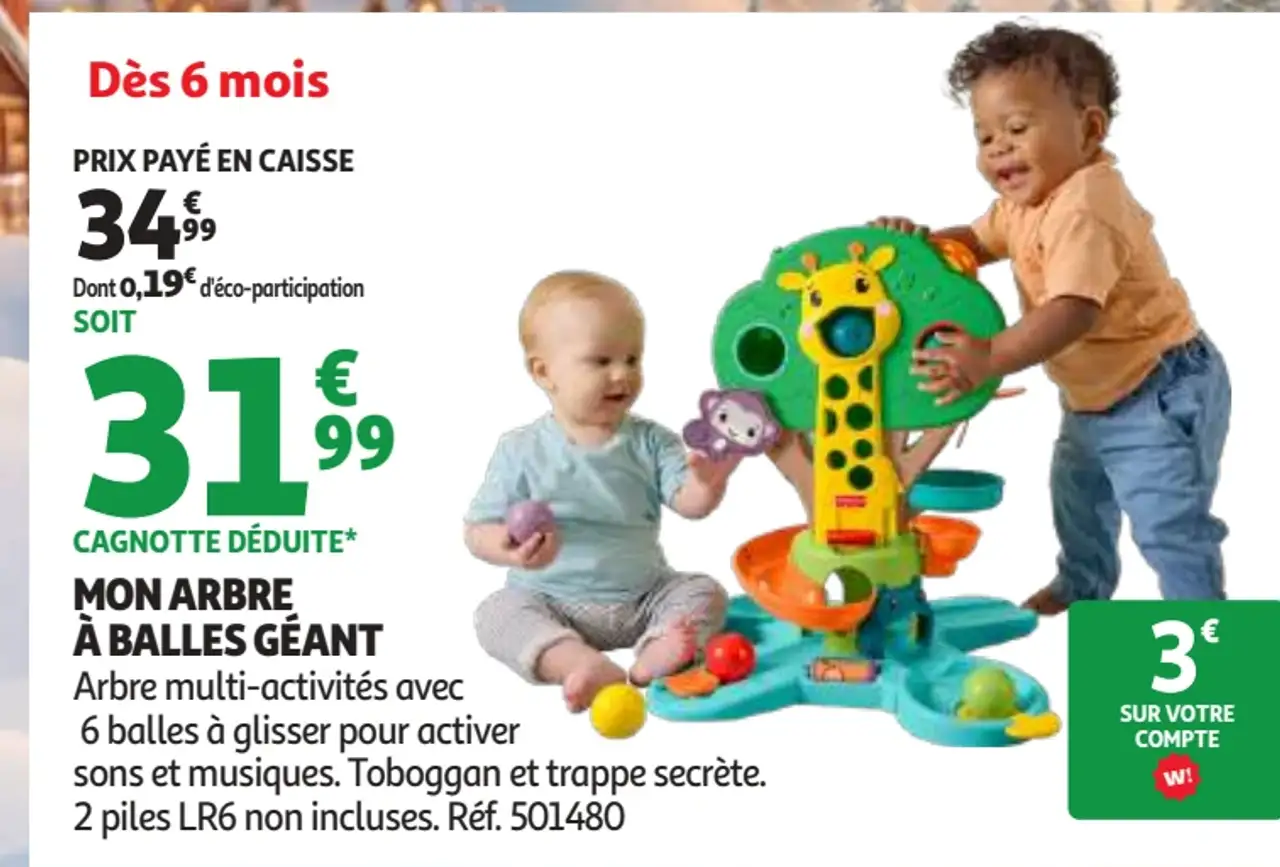 Mon Arbre à Balles Géant Fisher-Price