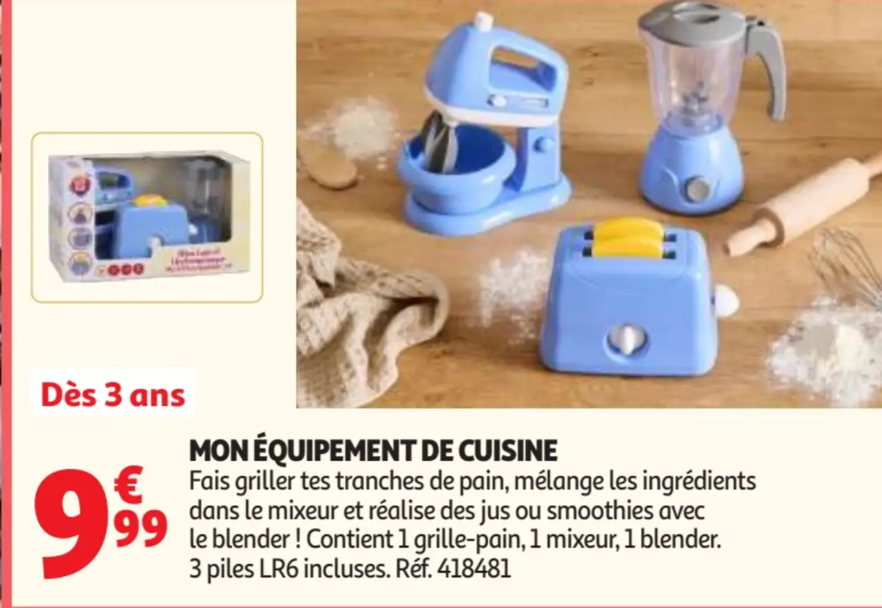 Mon équipement de cuisine One Two Fun