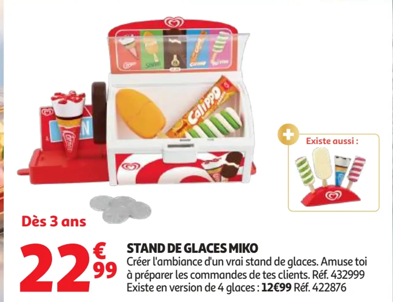 Stand de glaces Miko