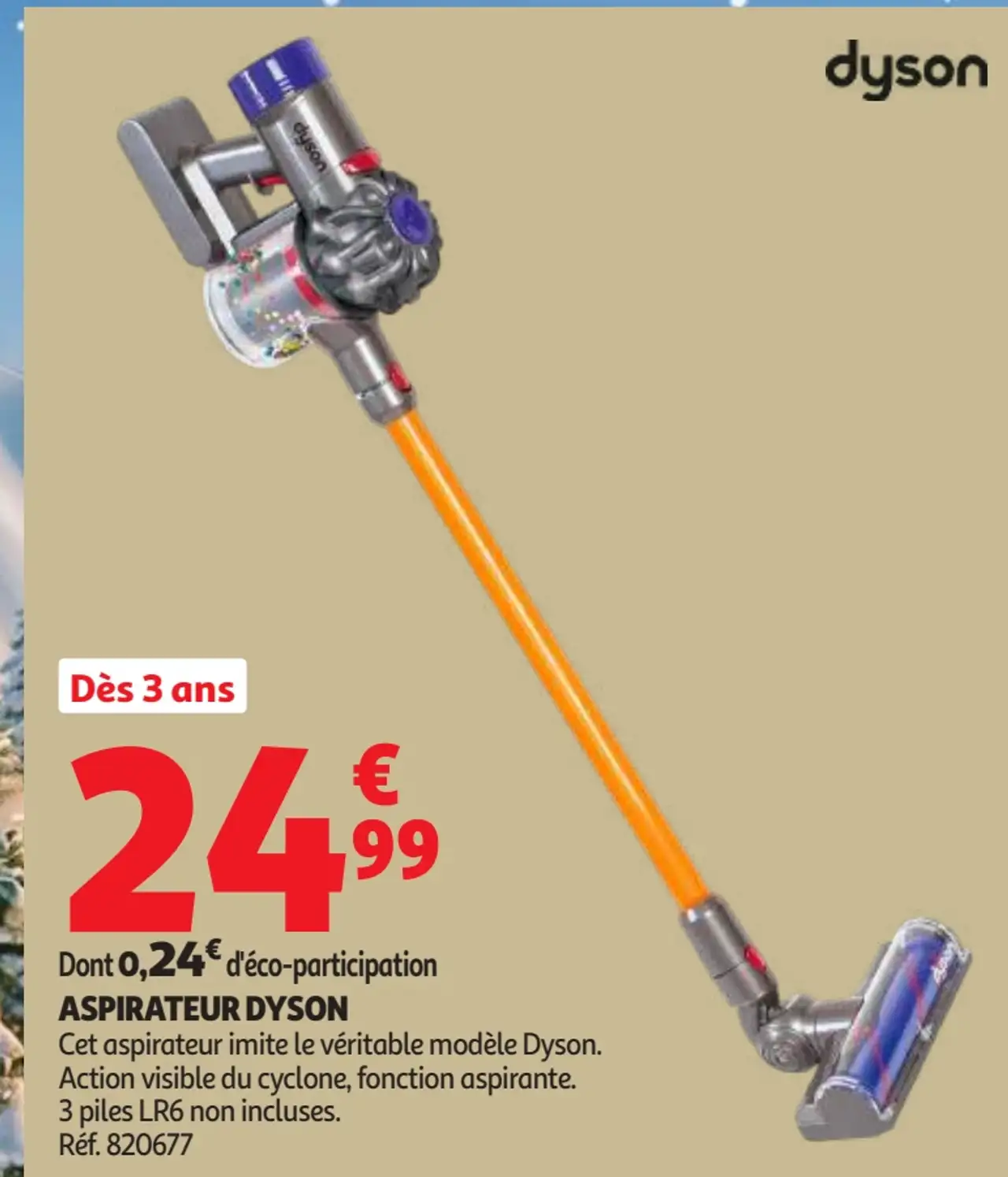 Aspirateur jouet Dyson