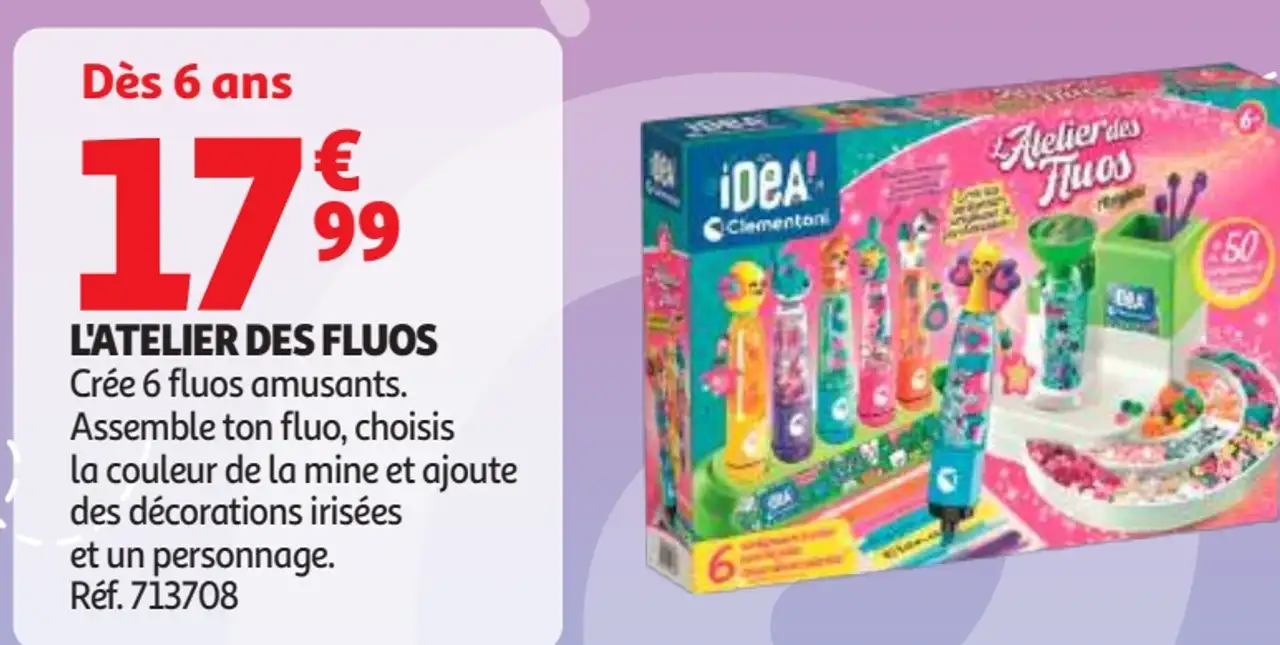 Clementoni IDEA L'atelier des fluos