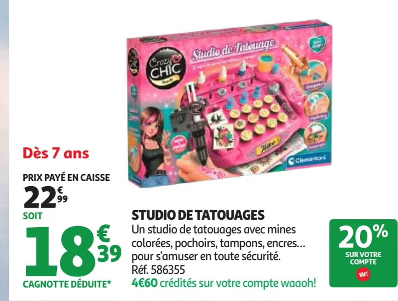 Studio de tatouages Crazy Chic Clementoni
