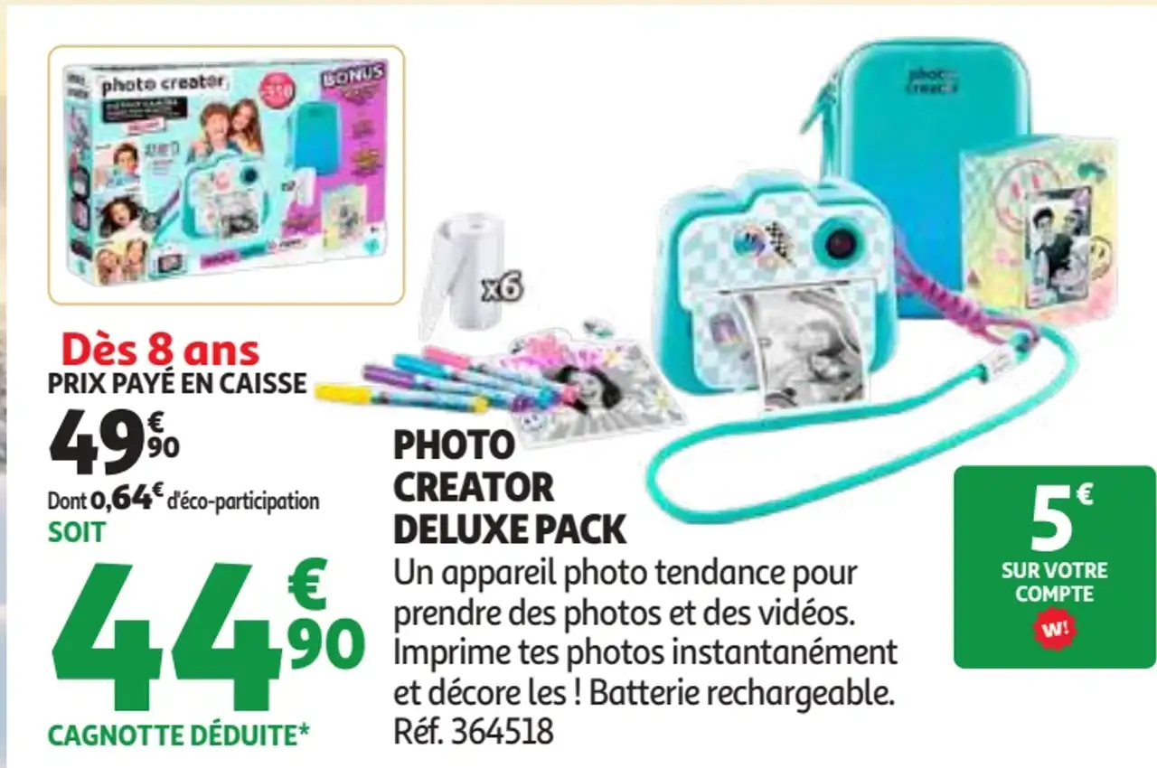 Photo Creator Deluxe Pack Canal Toys