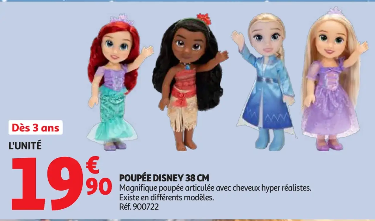 Poupée Disney 38 cm