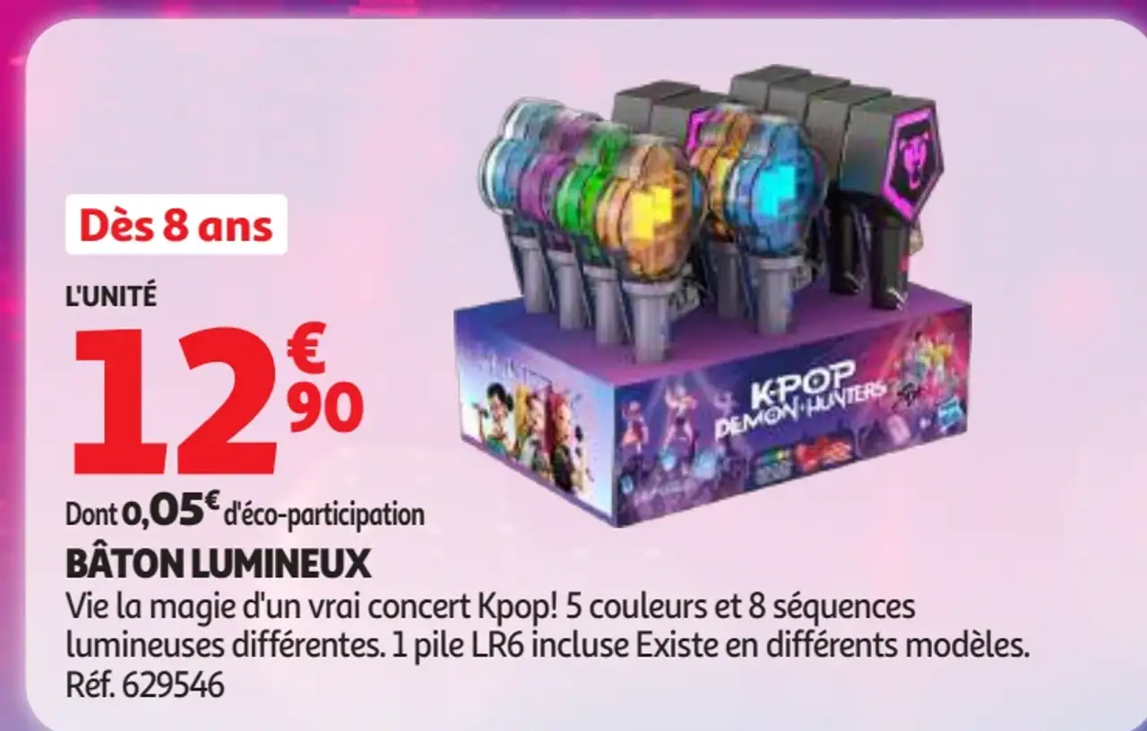 Bâton lumineux KPOP Demon Hunters