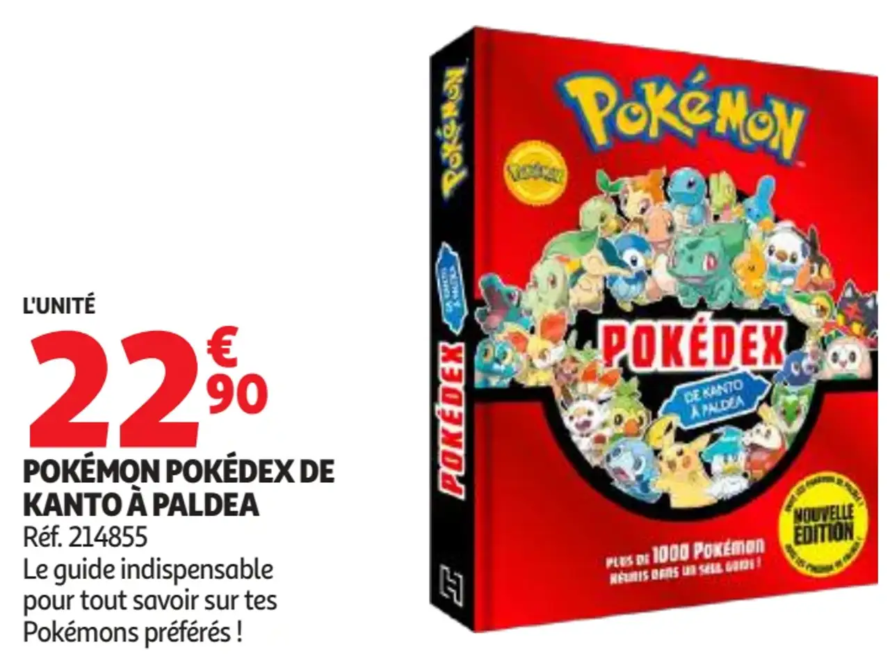 Pokémon Pokédex de Kanto à Paldea