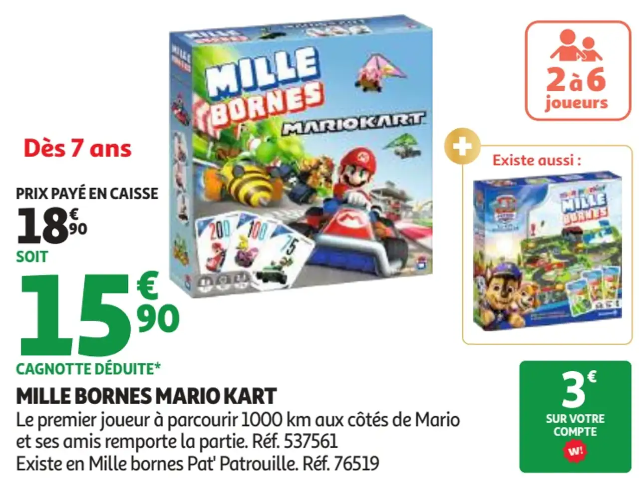 Mille Bornes Mario Kart