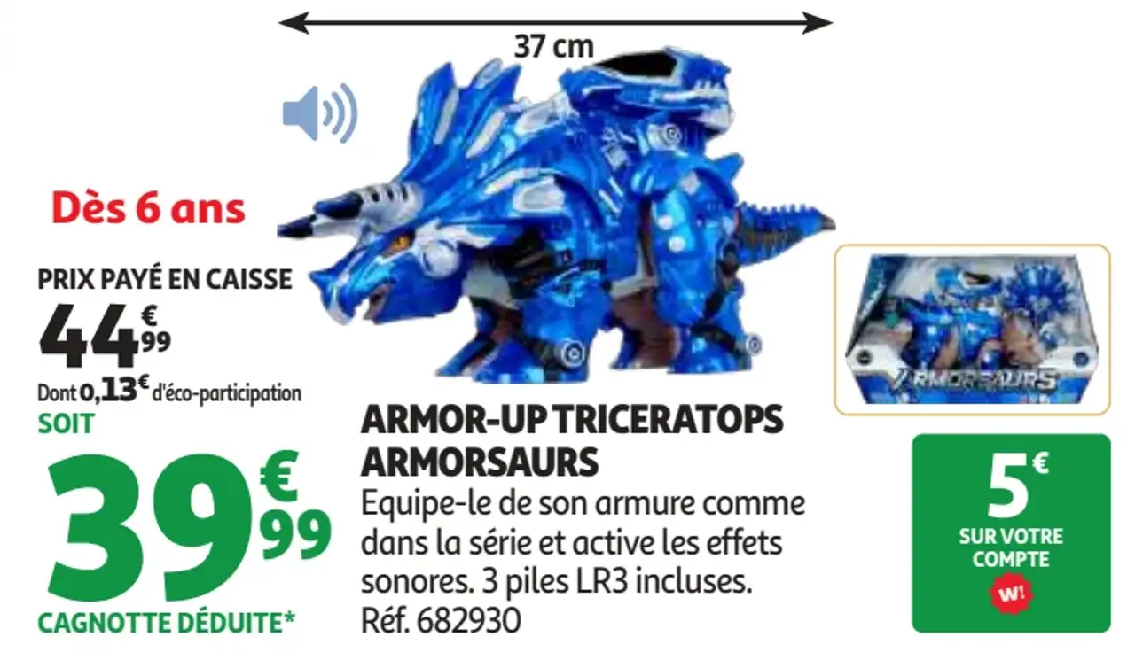 Armor-Up Triceratops Armorsaurs