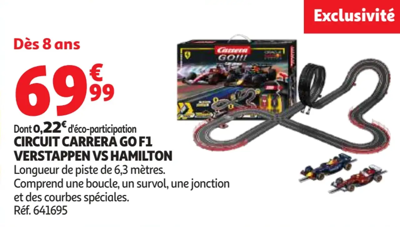 Circuit Carrera Go F1 Verstappen vs Hamilton