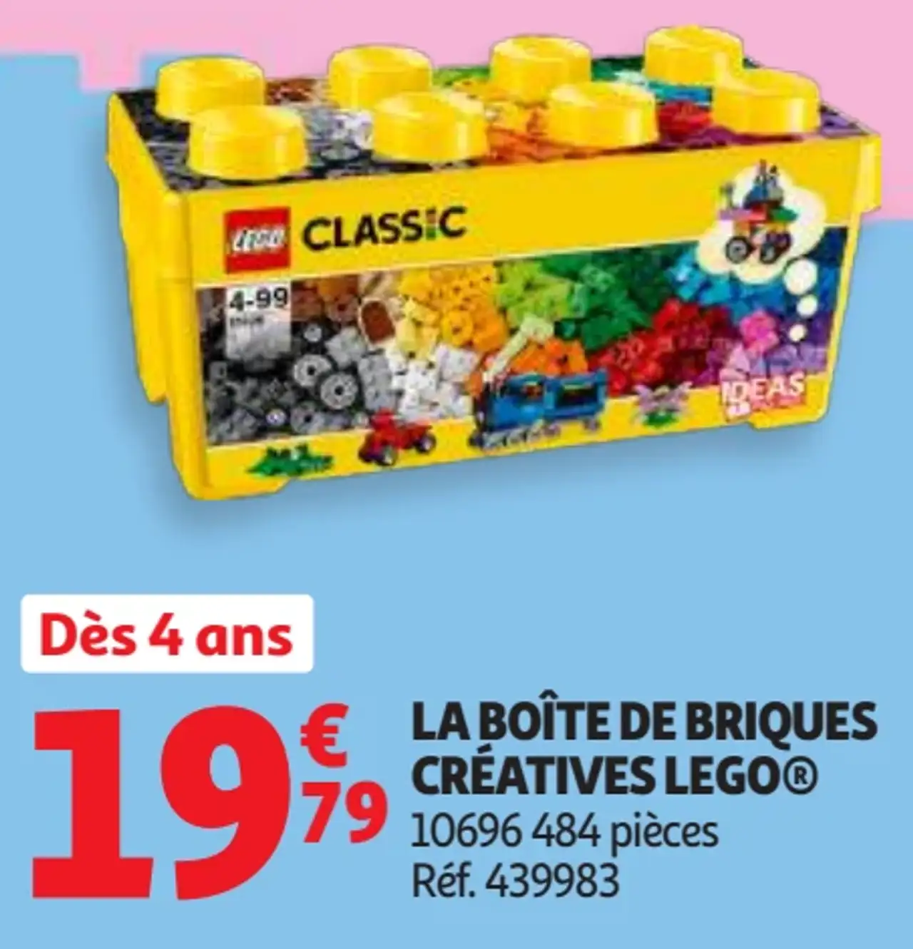 LEGO Classic La boîte de briques créatives