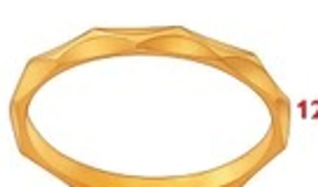 Bague or jaune 18 carats Le Manège à Bijoux n°12