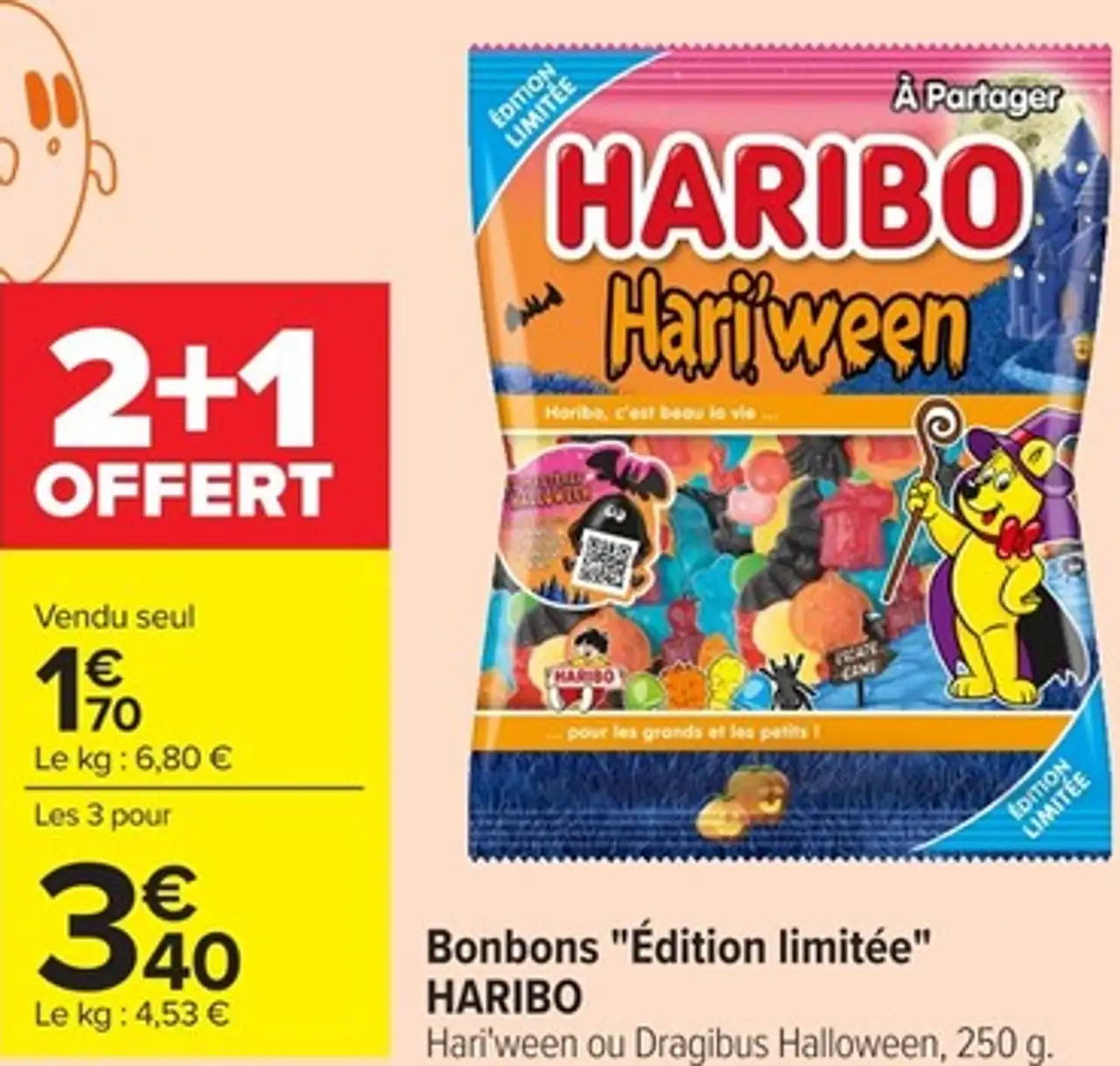 Bonbons "Édition limitée" HARIBO