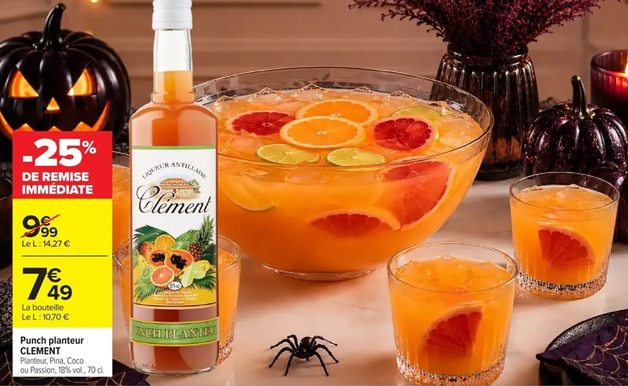 Punch planteur CLÉMENT