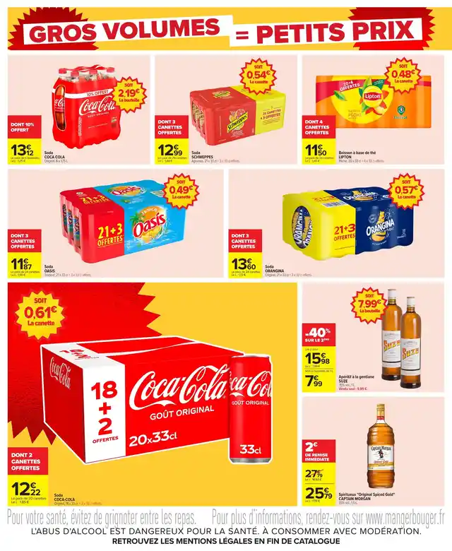 newspaper image - Soda COCA COLA Original, 6 x 1,75 L. - Carrefour