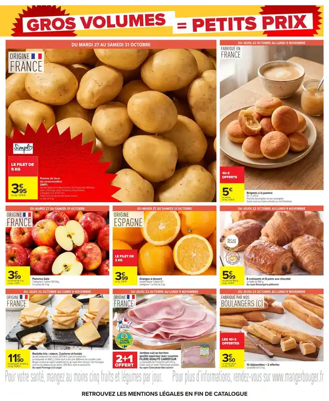 newspaper image - 8 croissants et 8 pains aux chocolat - Carrefour
