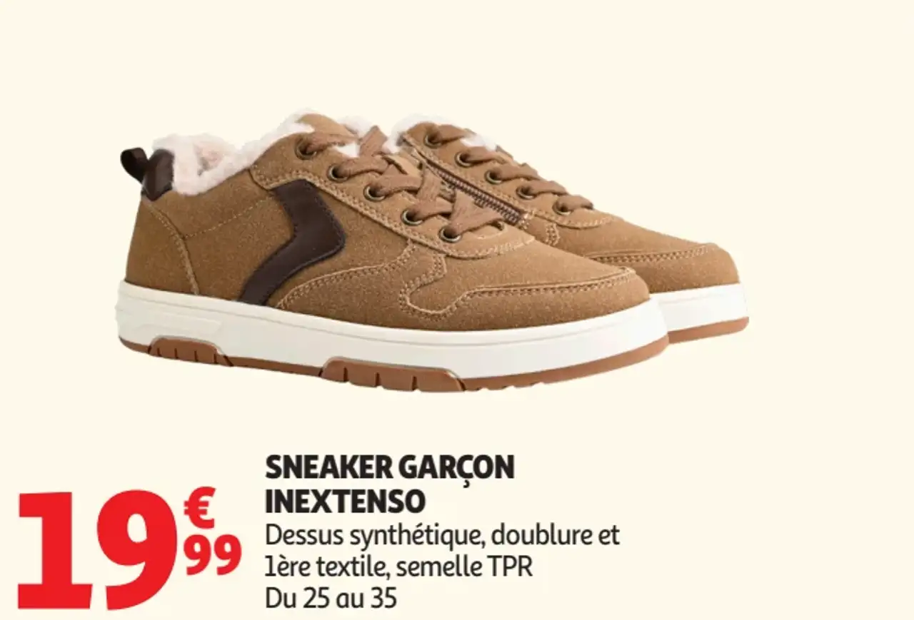 Sneaker garçon Inextenso