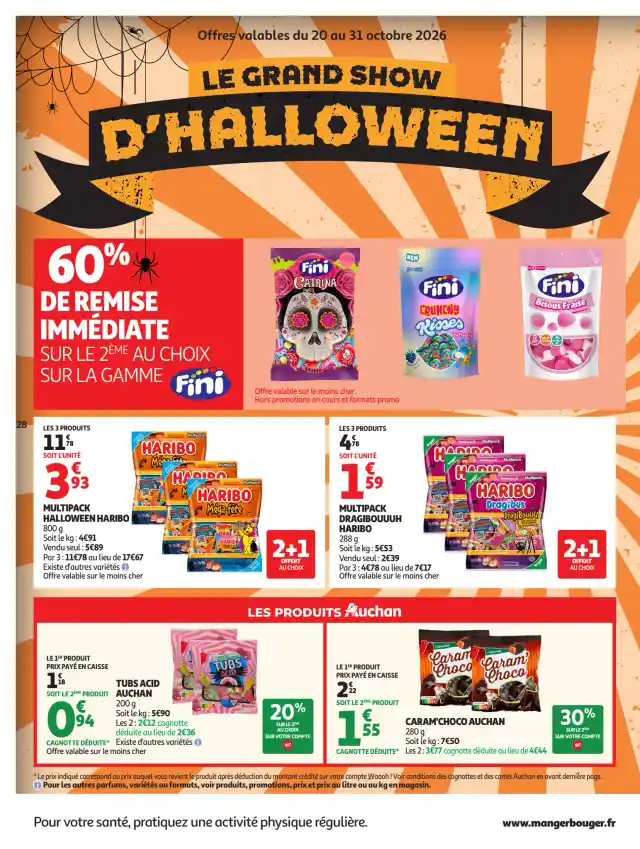 newspaper image - Multipack Dragibouuuh Haribo - Auchan Hypermarché