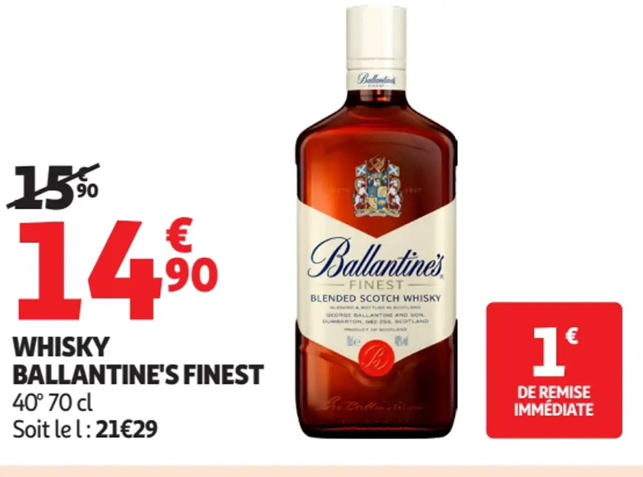 Whisky Ballantine's Finest