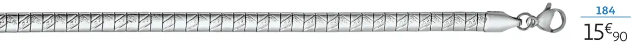 Bracelet acier 19 cm la VIE en OR