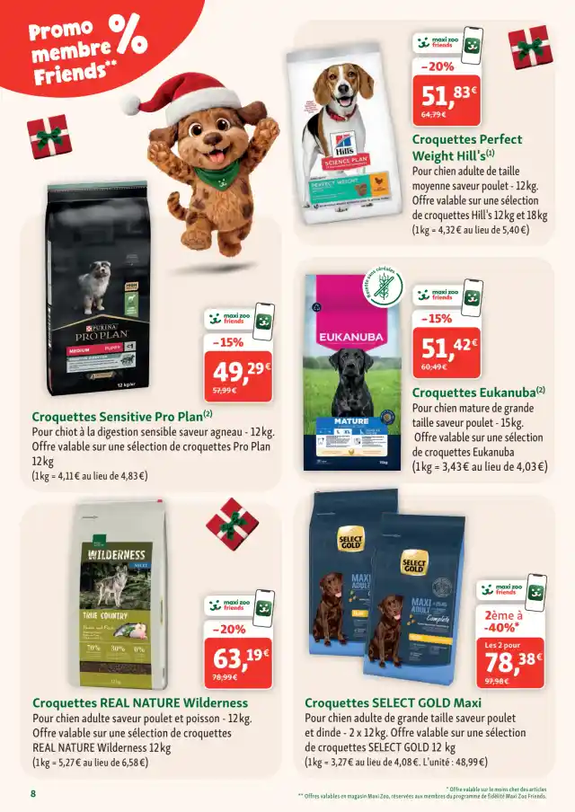 newspaper image - Croquettes REAL NATURE Wilderness - Maxi Zoo